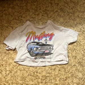 Bluenotes cropped top